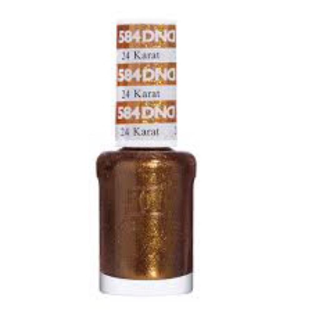 NIB DND 24 KARAT GOLD NEW NAIL POLISH